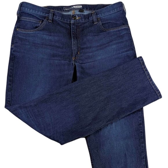 Carhartt Everest Force Jeans Mens 38/35 Straight Relaxed Casual Work 5 Pocket - Picture 1 of 14